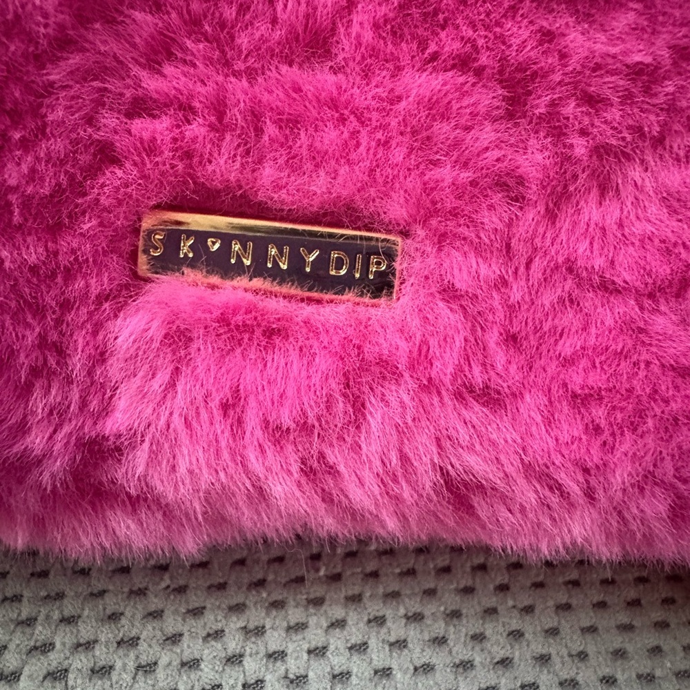 Pink Barbie Faux Fur Handbag - Picture 3 of 4